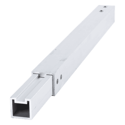 SYSCOM Soporte ajustable 455mm aluminio anodizado