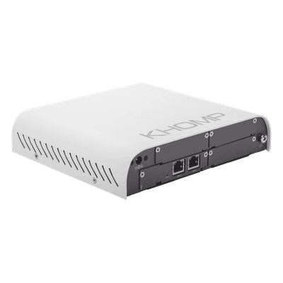 KHOMP Gateway UMG 300 Modular con 3 ranuras para módulos o tarjetas de E1, GSM 2G y 3G, FXS y/o FXO, hasta 46 canales