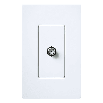 LUTRON ELECTRONICS Toma de Pared Coaxial