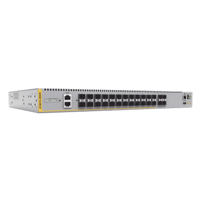 ALLIED TELESIS SWITCH STACKEABLE INDUSTRIAL ADMIN CAPA 3 D/24 PTOS 100/1000 SFP + 4 PTOS 10G SFP+