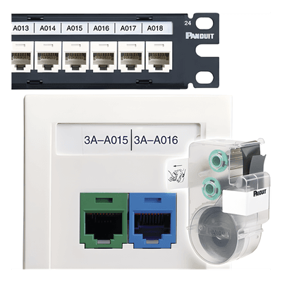 PANDUIT Casete de Etiquetas Adhesivas