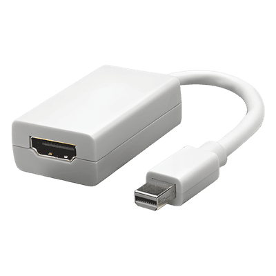EPCOM Adaptador Mini DisplayPort a HDMI / Soporta Resolución 1080p (Full HD)