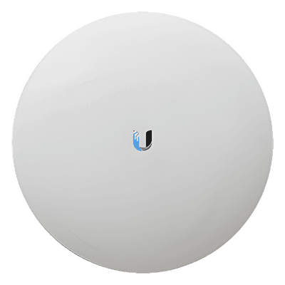 UBIQUITI NanoBeam airMAX AC CPE hasta 330 Mbps, 2 GHz (2412 - 2472 MHz) con antena integrada de 13 dBi
