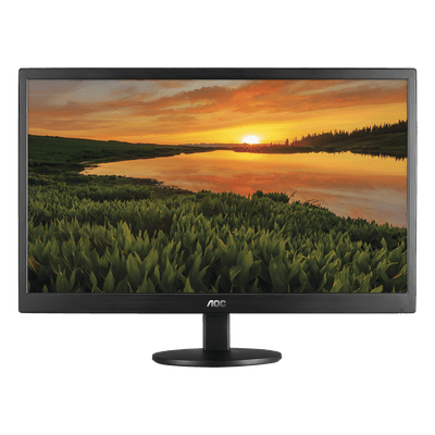 AOC Monitor LED de 19", Resolución 1366 x 768 Pixeles con Entradas de Video VGA / HDMI