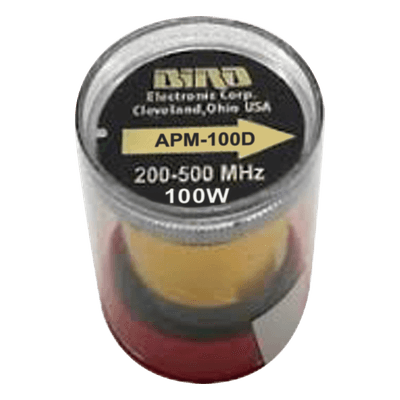 BIRD TECHNOLOGIES Elemento para Wattmetro APM-16, 200-500 MHz, 100 Watt.