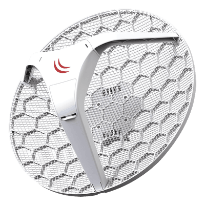 MIKROTIK (LHG 2) Cliente en 2.4 GHz (2412 - 2485 MHz), Antena Integrada 18 dBi, Hasta 316 mW de Potencia