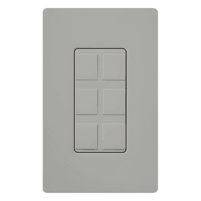 LUTRON ELECTRONICS Marco de 6 puertos