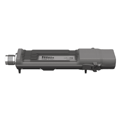 MIKROTIK (Metal 52 ac) Punto de acceso Doble Banda 802.11 a/b/g/n/ac, Hasta 1260mW de potencia con carcasa Metálica para inmunidad al ruido.