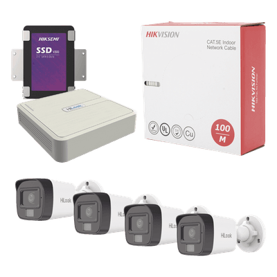 HiLook by HIKVISION Kit de Videovigilancia IP