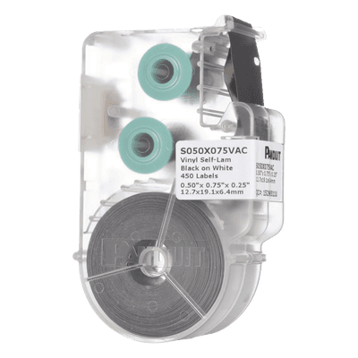 PANDUIT Casete de Etiquetas Autolaminadas