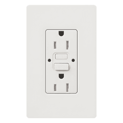 LUTRON ELECTRONICS Tomacorriente Dúplex GFCI