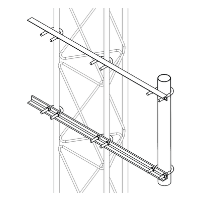 SYSCOM TOWERS Brazo Lateral para Torre