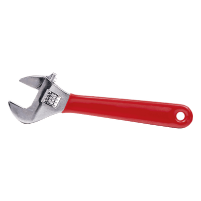 EPCOM POWERLINE Llave Ajustable/Tipo Perico de 8" (203 mm) con Forro Plástico para Mejor Agarre.