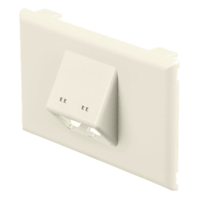 PANDUIT Placa de Pared Horizontal