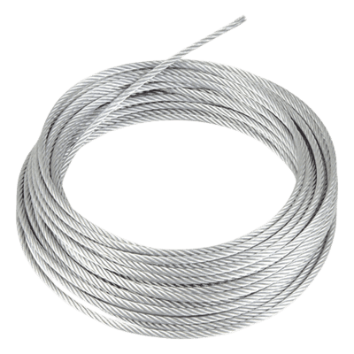 CAMESA Cable Retenida 7 Hilos, Resistencia 1293 Kg. Diámetro 3/16" (RETAZO DE 20 METROS).