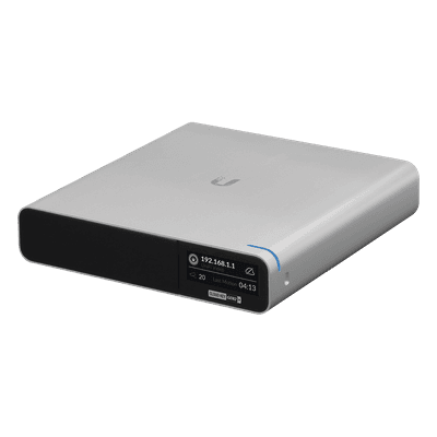 UBIQUITI UniFi OS Console Cloud Key Gen2 PLUS / con aplicaciones UniFi Network y Protect, para hasta 50 dispositivos y 20 cámaras UniFi HD, incluye disco duro 1TB