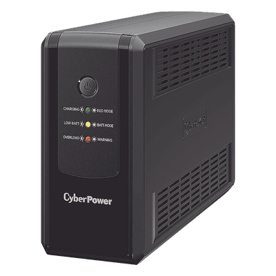 CYBERPOWER UPS de 550 VA/275 W, Topología Línea Interactiva, Entrada 120 Vca NEMA 5-15P, y 8 Salidas NEMA 5-15R, Con Regulador de Voltaje (AVR)