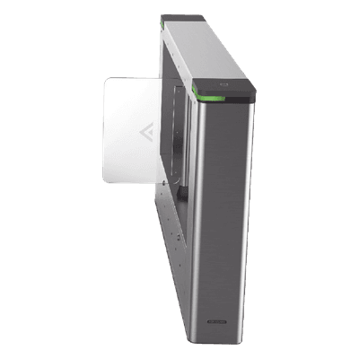 HIKVISION Torniquete Lado Derecho para ampliar carriles /Con 12 pares de detectores IR para validación de permisos/ Soporta Terminal de reconocimiento facial/ audio personalizable.