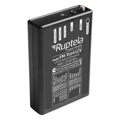 RUPTELA Localizador vehicular 3G con puerto de audio y puertos seriales