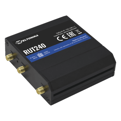 TELTONIKA Router LTE, Slot para SIM, 2 puertos Ethernet 10/100 Mbps, Wi-Fi 2.4 GHz, Interfaz Amigable, Bandas B1, B2, B3, B4, B5, B7, B8, B28