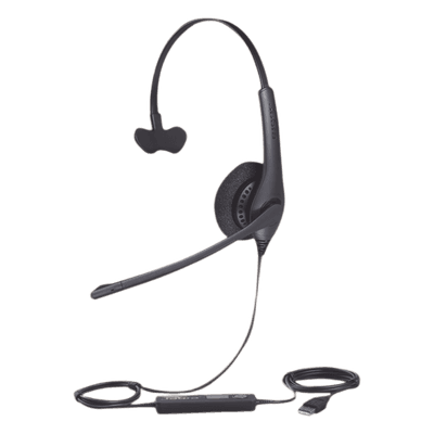 JABRA Jabra Biz 1500 Mono, auricular profesional con cancelación de ruido, con conexión USB (1553-0159)