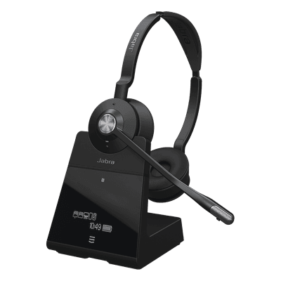 JABRA Engage 75 Stereo, Auriculares profesionales con gran potencia, conexión con hasta 5 dispositivos a la vez. (9559-583-125)