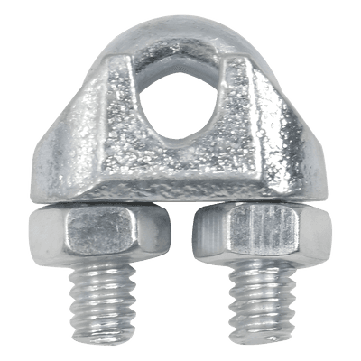 SURTEK Nudo o perro 1/8" de Hierro Maleable.