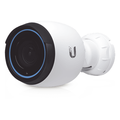 UBIQUITI Cámara IP UniFi G4 PRO resolución Ultra HD 4K para interior y exterior IP67 con micrófono y vista nocturna, PoE 802.3af/at