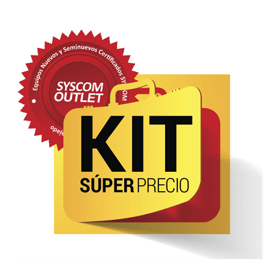 SYSCOM Kit de control de acceso, marca (varias). A* Caja abierta en perfecto estado.