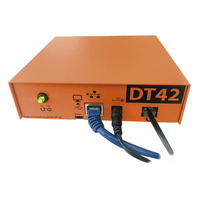 MCDI SECURITY PRODUCTS, INC Receptora de alarmas IP Universal con 1 entrada de linea telefónica, para su central de monitoreo, recepción TCP/IP o GPRS, serie M2M, paneles de alarma Hikvision, entre otros.