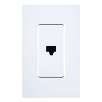 LUTRON ELECTRONICS Jack Telefónico de Pared