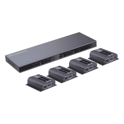 EPCOM TITANIUM MATRICIAL Y EXTENSOR DE VIDEO HDMI 4 x 4