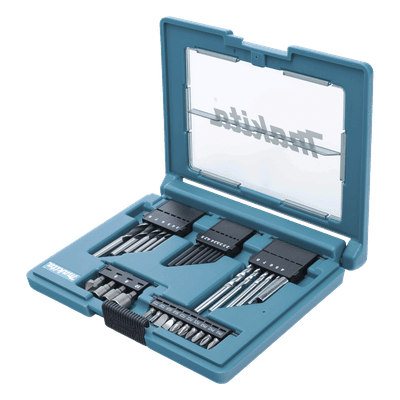 MAKITA Juego de accesorios multipropósito 33 piezas estuche tipo tablet.