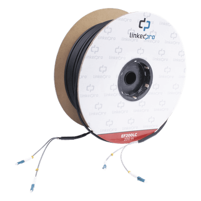 LINKEDPRO BY EPCOM Carrete de Fibra Óptica Monomodo