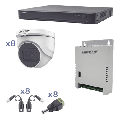 HIKVISION Kit de Videovigilancia TurboHD
