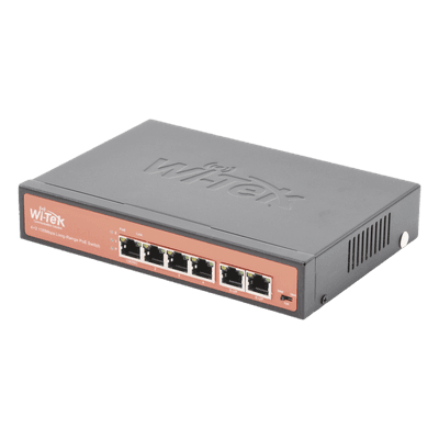 WI-TEK Switch PoE No administrable