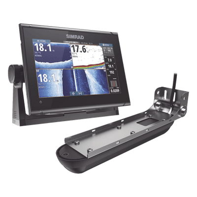 SIMRAD Kit de pantalla multitáctil 9" y transductor multifrecuencia