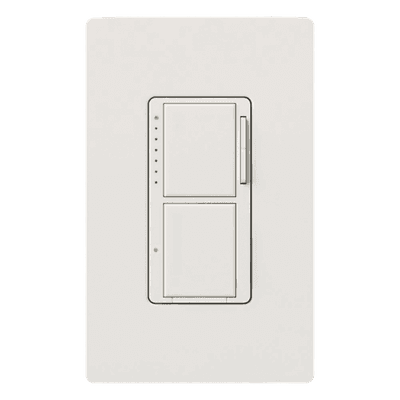 LUTRON ELECTRONICS Atenuador e interruptor doble
