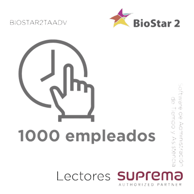 SUPREMA Software de Administración de Tiempo y Asistencia