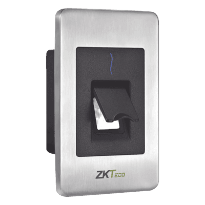 ZKTECO Lector de huella y tarjeta de proximidad esclavo RS-485 para exterior COMPATIBLE UNICAMENTE CON PANELES ATLAS