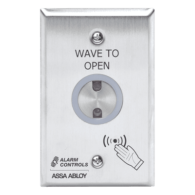 ALARM CONTROLS-ASSA ABLOY Botón de Salida Sin Contacto