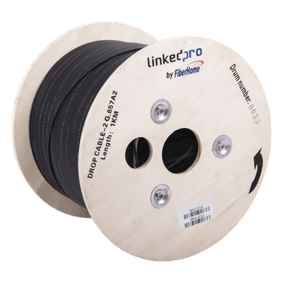 LINKEDPRO BY FIBERHOME Carrete de Fibra Óptica Drop
