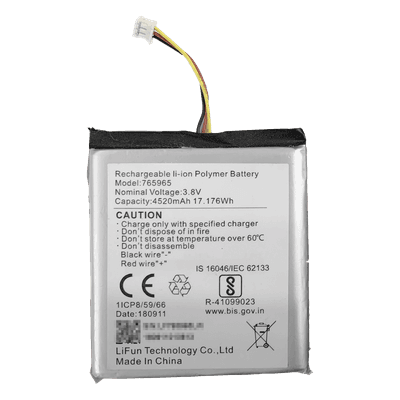 HIKVISION Batería de Respaldo para Alarma