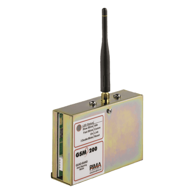 PIMA Comunicador GSM/GPRS para paneles PIMA. Permite envío de SMS, Llamadas o Datos. Compatible con la central SENTRY de PIMA
