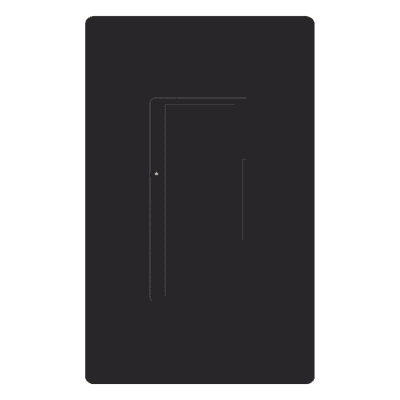 LUTRON ELECTRONICS Atenuador de Pared Maestro