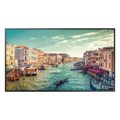 SAMSUNG ELECTRONICS Pantalla Profesional LED de 43", UHD 4K (3840x2160p), Entradas de Video HDMI/DisplayPort/HDCP, Bocinas Integradas de 10 W. Compatible VESA
