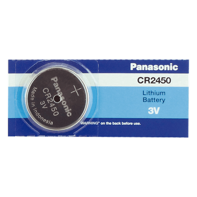 PANASONIC Batería de Litio tipo Moneda 3V / CR2450 ( Batería no recargable )