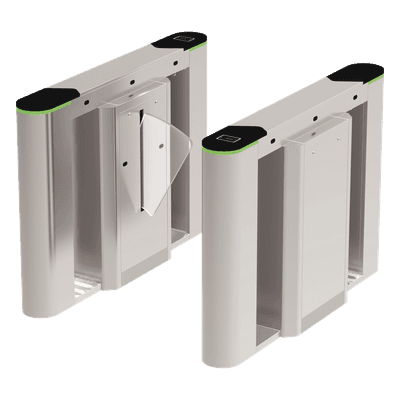 ZKTECO Puerta de cortesía tipo FLAP bidireccional
