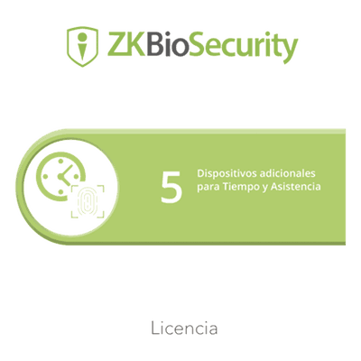 ZKTECO Licencia de Software
