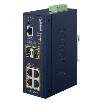 PLANET Switch Industrial Administrable Capa 2